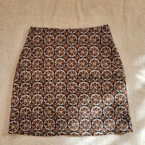 Brocade Mini Skirt H&M